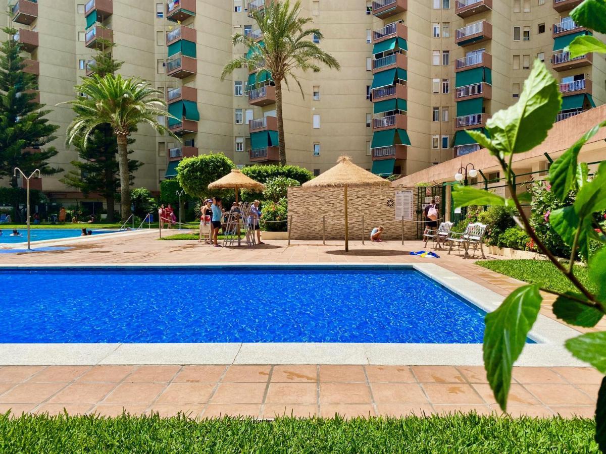 Genial Apartamento En 1A Linea De Playa Con Piscina Альмуньєкар Екстер'єр фото