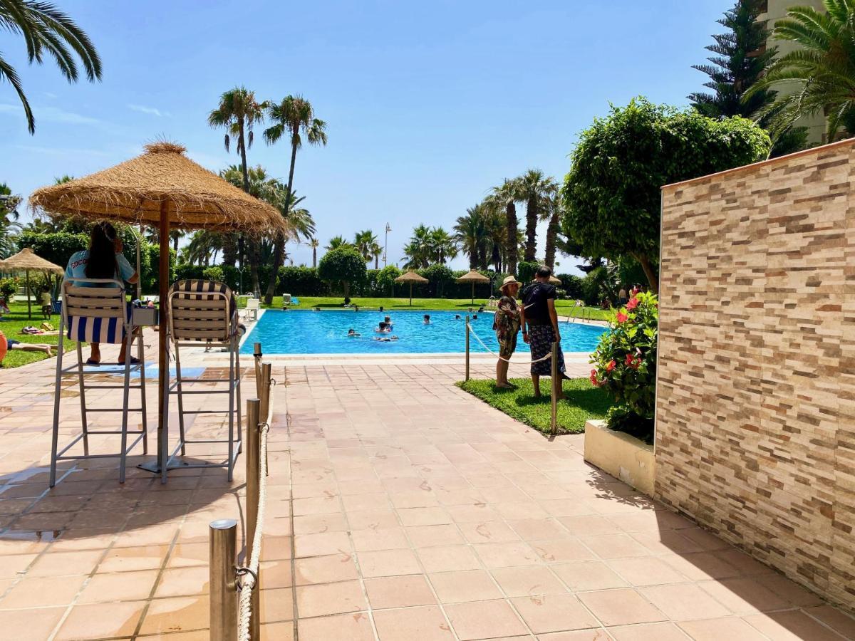 Genial Apartamento En 1A Linea De Playa Con Piscina Альмуньєкар Екстер'єр фото