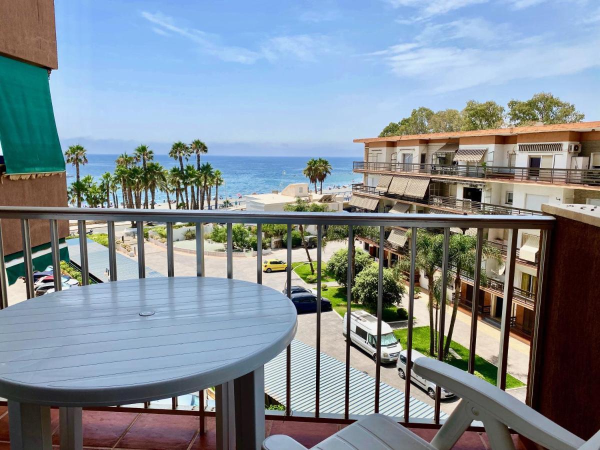 Genial Apartamento En 1A Linea De Playa Con Piscina Альмуньєкар Екстер'єр фото