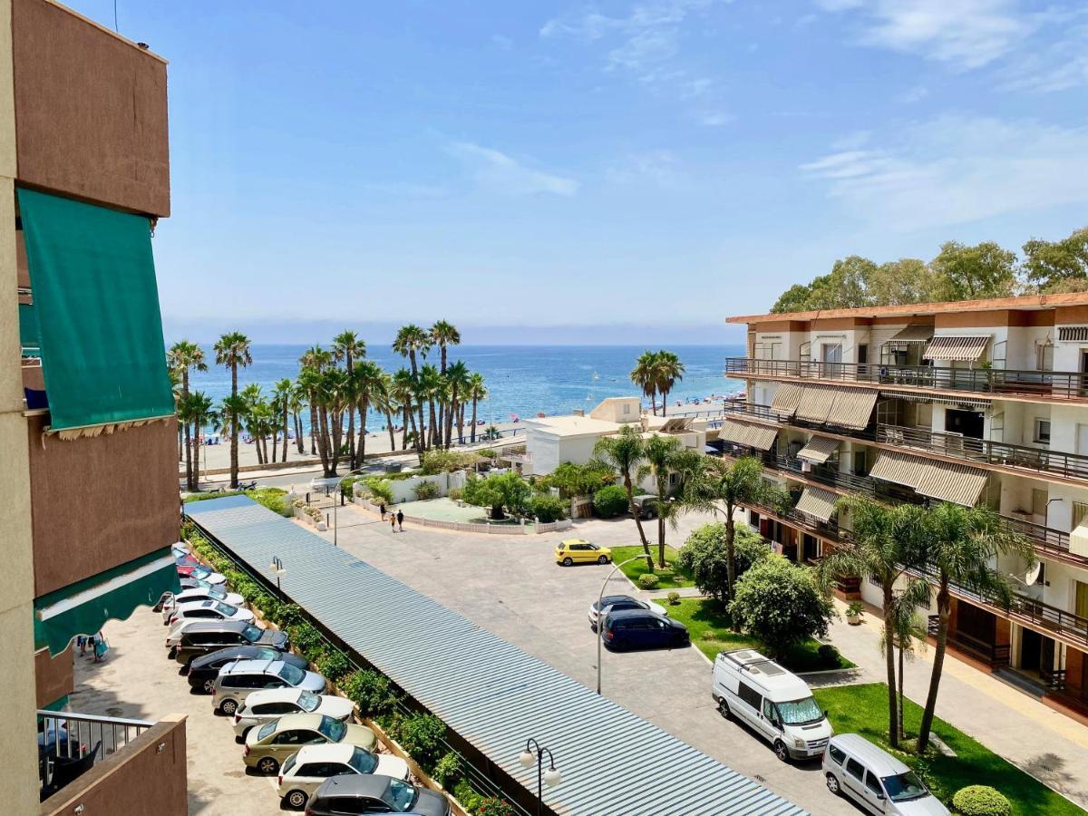 Genial Apartamento En 1A Linea De Playa Con Piscina Альмуньєкар Екстер'єр фото