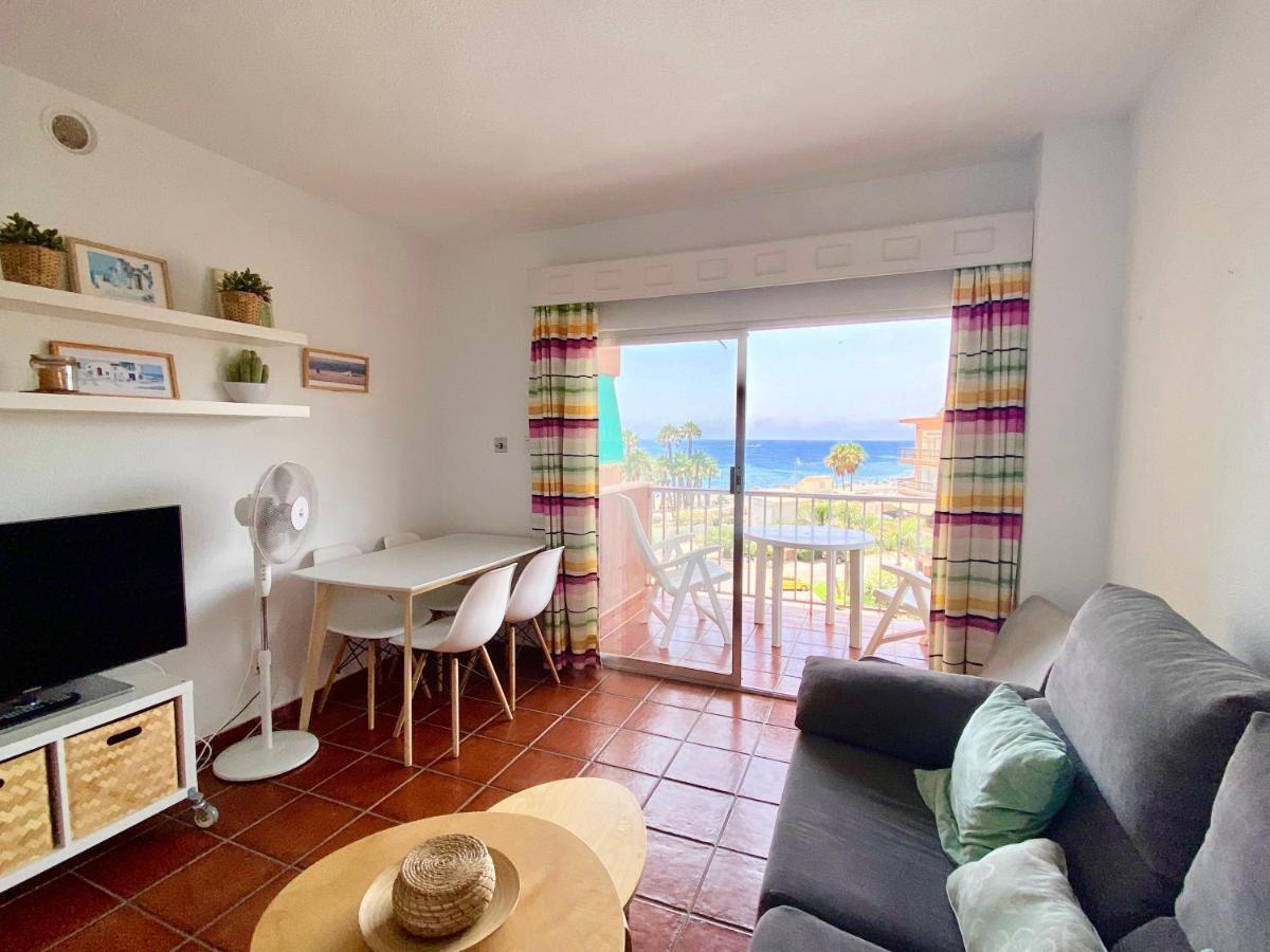 Genial Apartamento En 1A Linea De Playa Con Piscina Альмуньєкар Екстер'єр фото