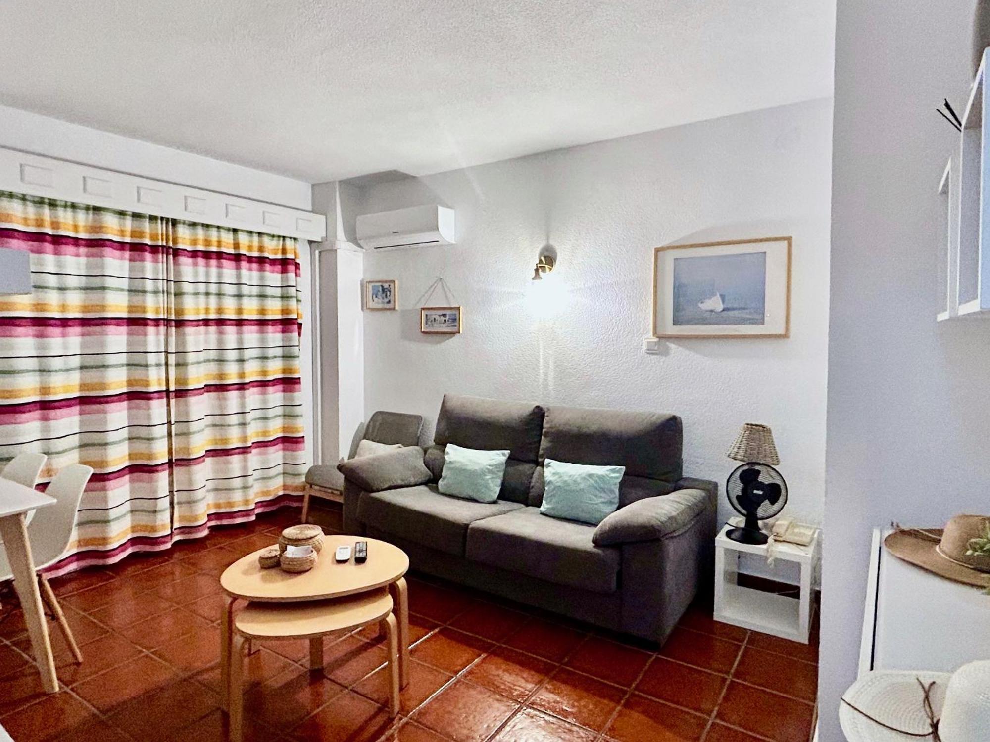 Genial Apartamento En 1A Linea De Playa Con Piscina Альмуньєкар Екстер'єр фото